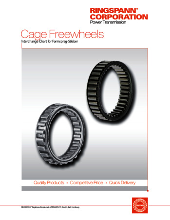 Cage Freewheels