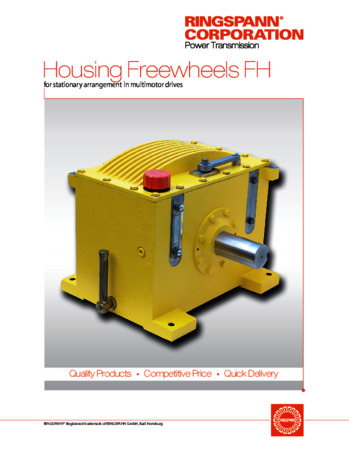 Housing Freewheels FH